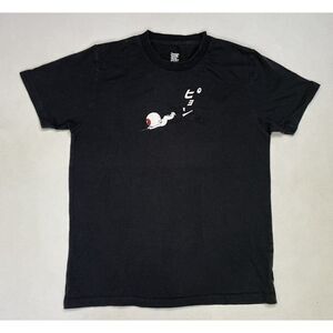 Graniph Art Graphic T-shirt Women Small Gray Short Sleeve